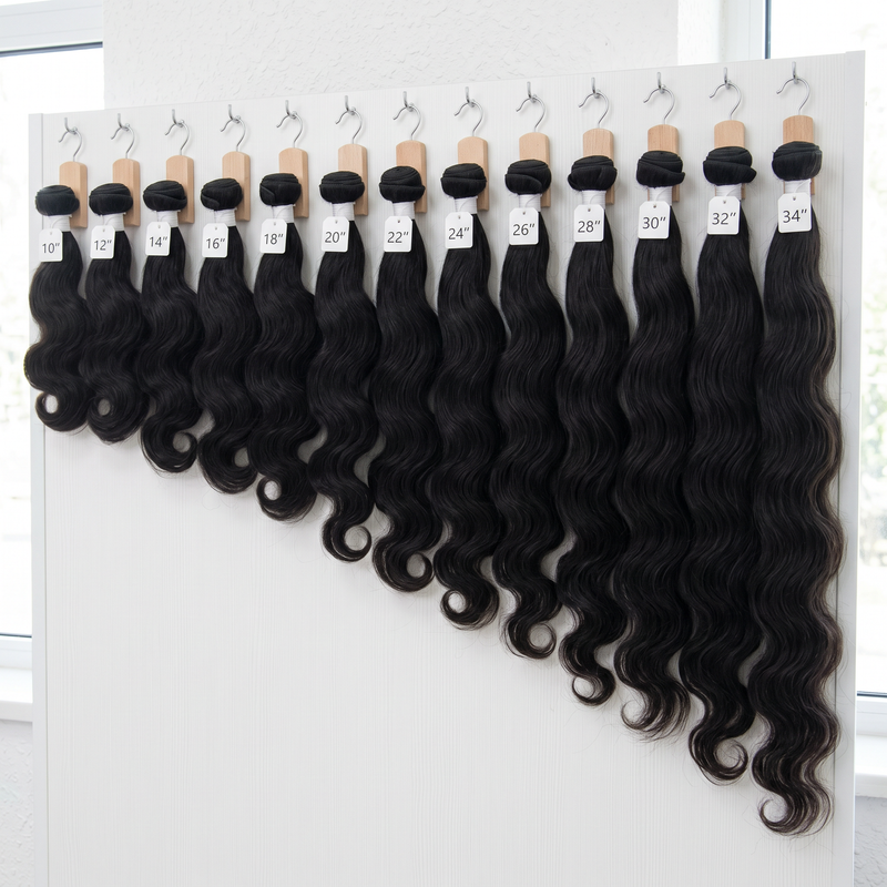 Virgin Body Wave Weft Extensions