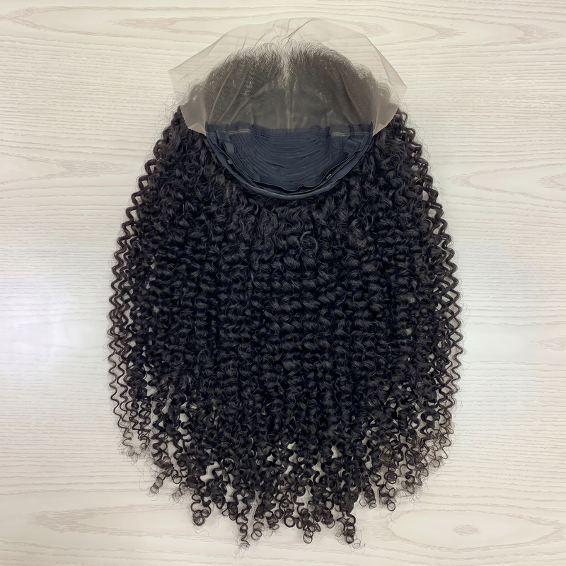 DVH Kinky Curly Wigs(Lace Frontal)