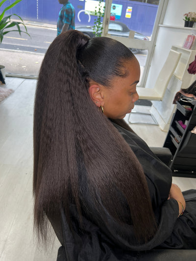 DVH Kinky Straight Ponytail (Wraparound)