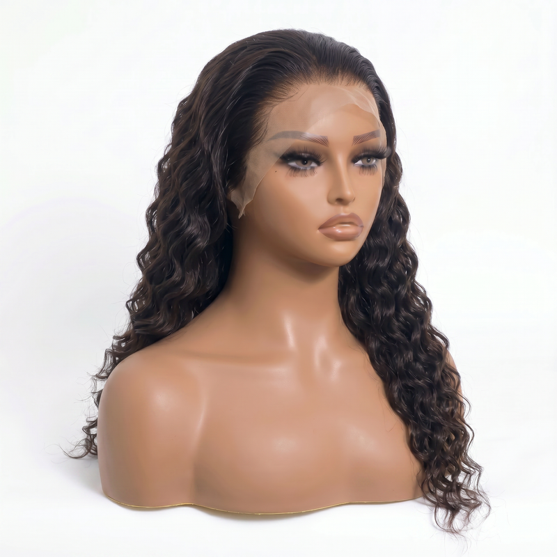 DVH Loose Wave Curly Wigs(Lace Frontal)