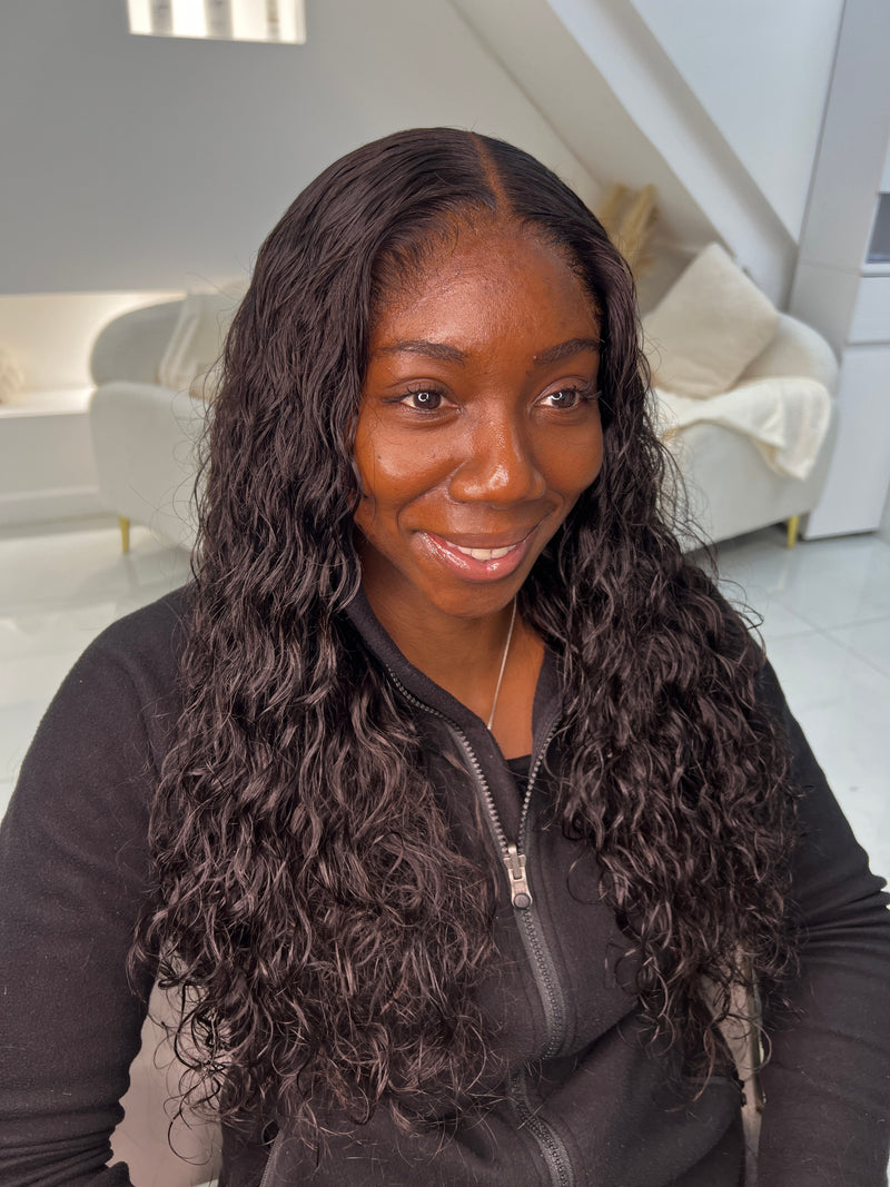 DVH Loose Wave Curly Wigs(Lace Frontal)