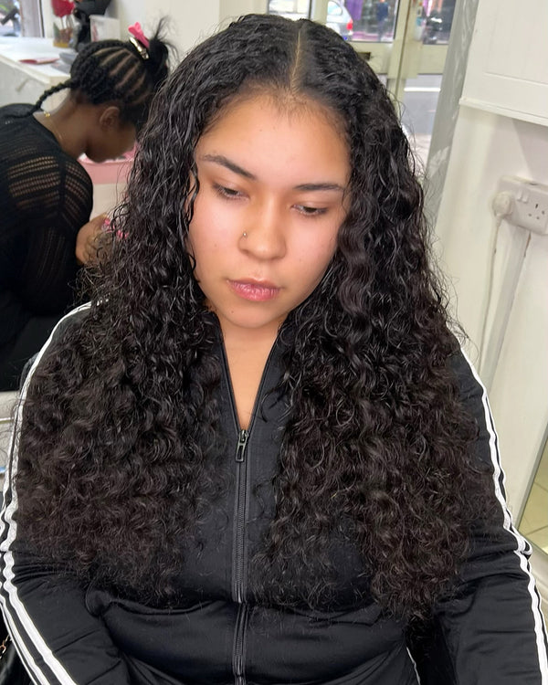 DVH Virgin Loose Wave Curly Tape In Extensions