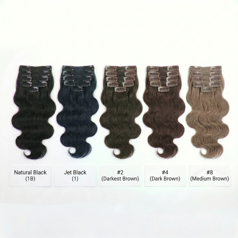 DVH Virgin Body Wave Clip in's Extensions