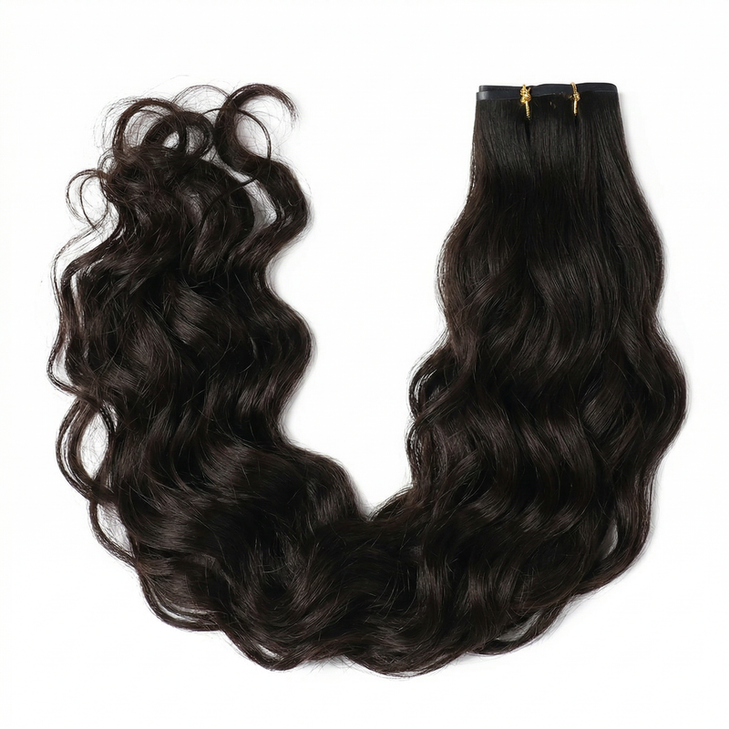 DVH Raw Seamless Loose Wave Curly Clip In Extensions