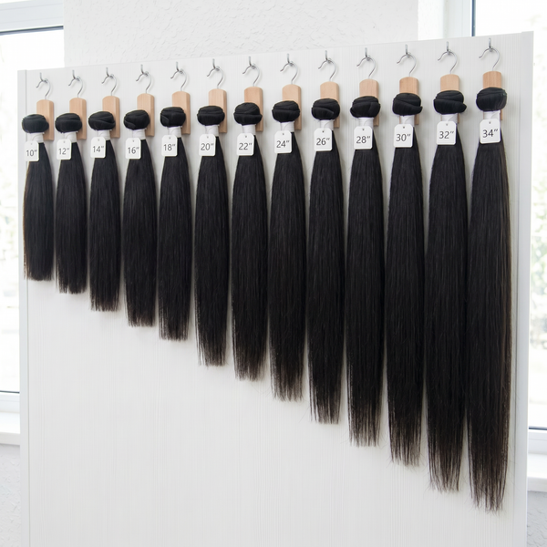 Virgin Straight Weft Extensions
