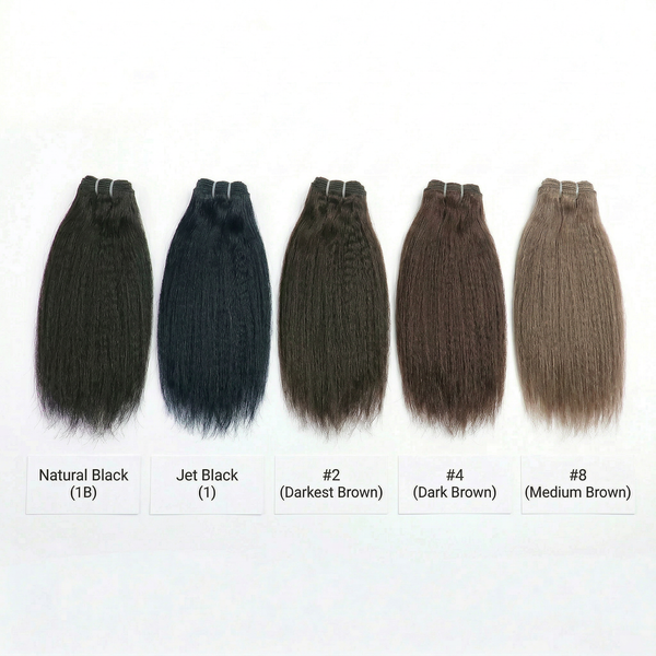 Raw Yaki Straight Weft Extensions