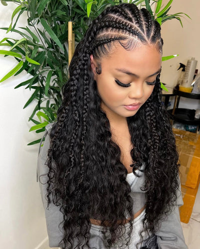 Raw Loose Wave Curly Weft Extensions