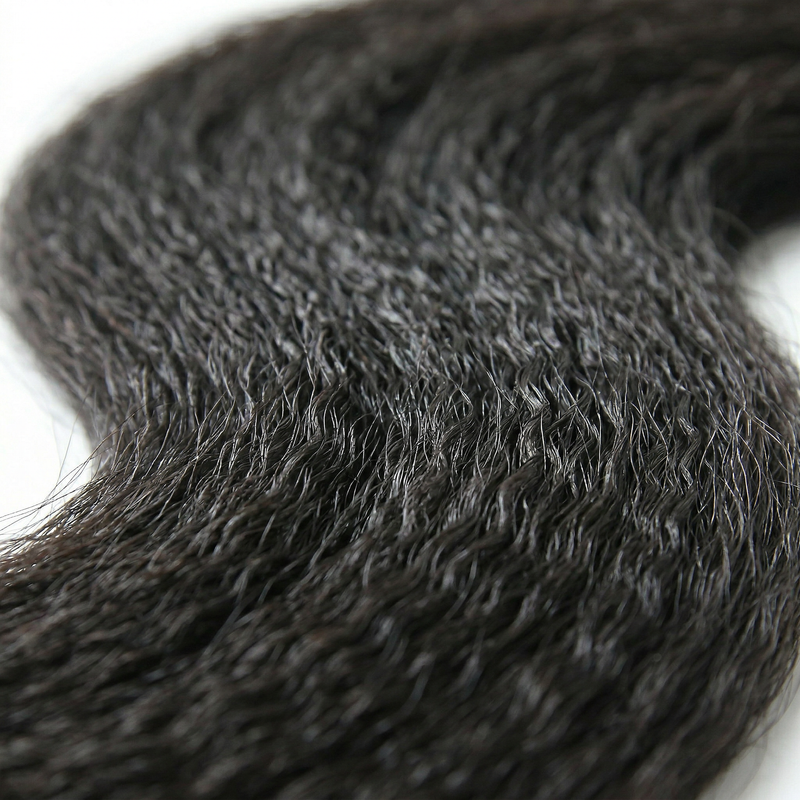 Raw Kinky Straight Weft Extensions