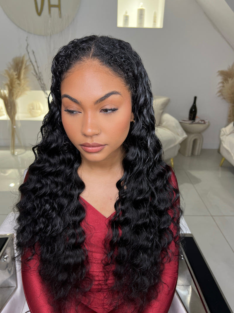 Raw Loose Wave Curly Genius Weft Extensions