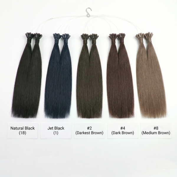 DVH Straight Keratin Bond (K-Tip) Hair Extensions