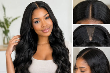V Part Wig for Beginners and Natural Blending
