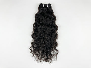 Raw Natural Wave Weft Extensions
