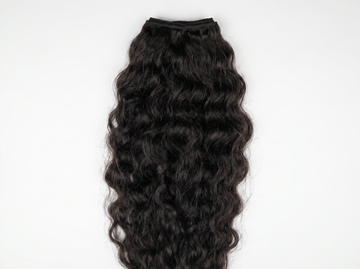 Virgin Natural Wave Machine Weft Extensions