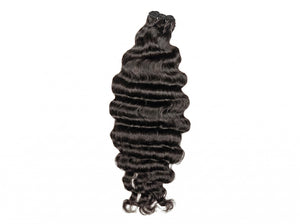 Raw Indian Curls Weft Extensions