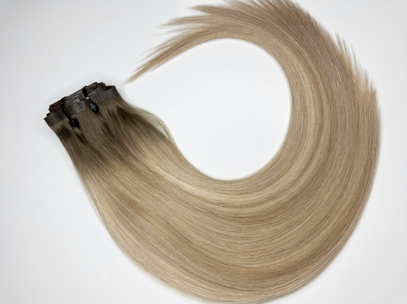 DVH Raw Highlights Straight Seamless Clip In's Extensions