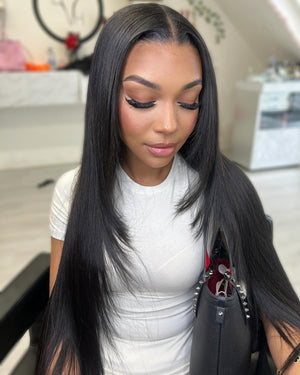 Hybrid Tape In / Sew In Install (DVH Hair)