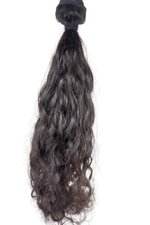 Virgin Natural Wave Machine Weft Extensions