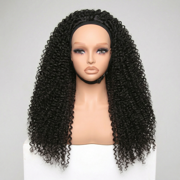 DVH Kinky Curly Clip In Wig