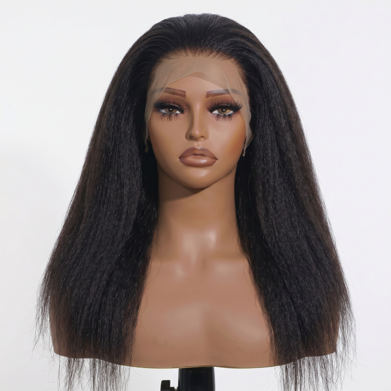 DVH Kinky Straight Wigs(Lace Frontal)