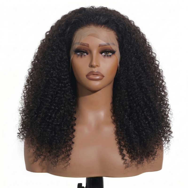DVH Kinky Curly Wigs(Lace Frontal)