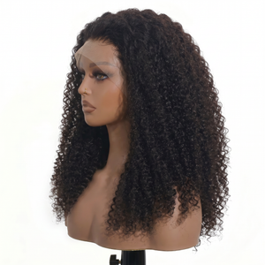 DVH Kinky Curly Wigs(Lace Frontal)