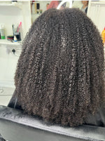 DVH Kinky Curly Wigs(Lace Frontal)