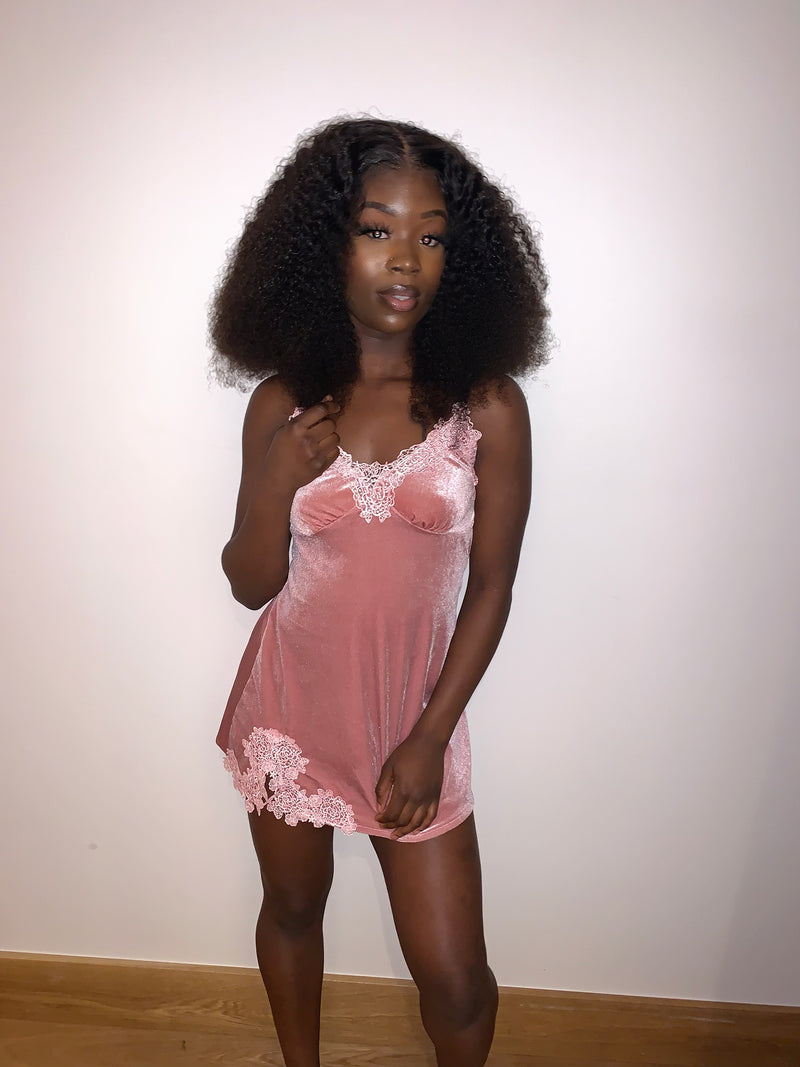DVH Kinky Curly Wigs(Lace Frontal)