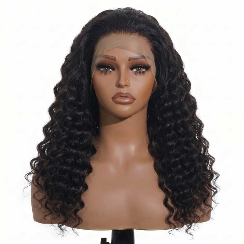 DVH Loose Wave Curly Wigs(Lace Frontal)