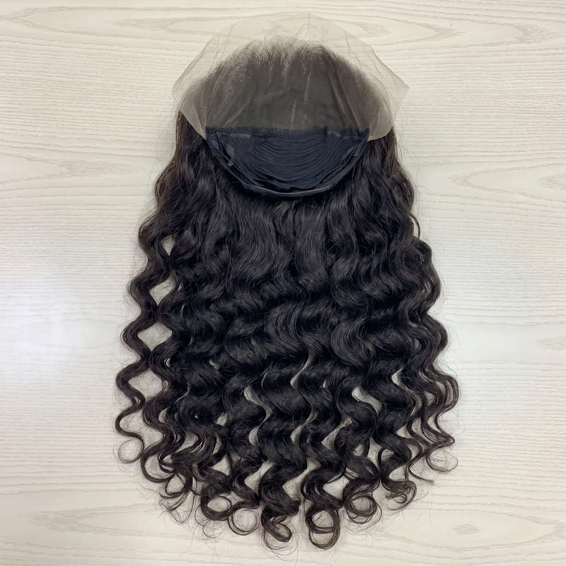 DVH Loose Wave Curly Wigs(Lace Frontal)