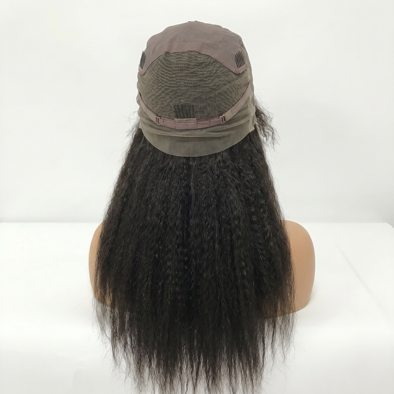 Full Lace Kinky Straight Wig