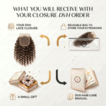 DVH HD Loose Wave Curly 5x5 Closure