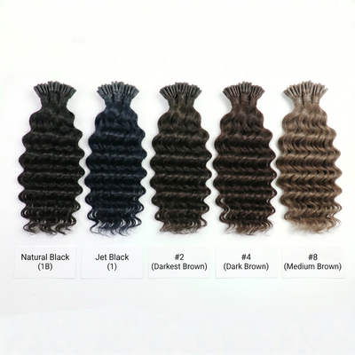 DVH Burmese Curls Micro Ring (I-Tip) Hair Extensions