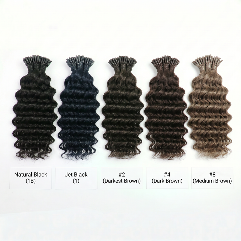 DVH Burmese Curls Micro Ring (I-Tip) Hair Extensions