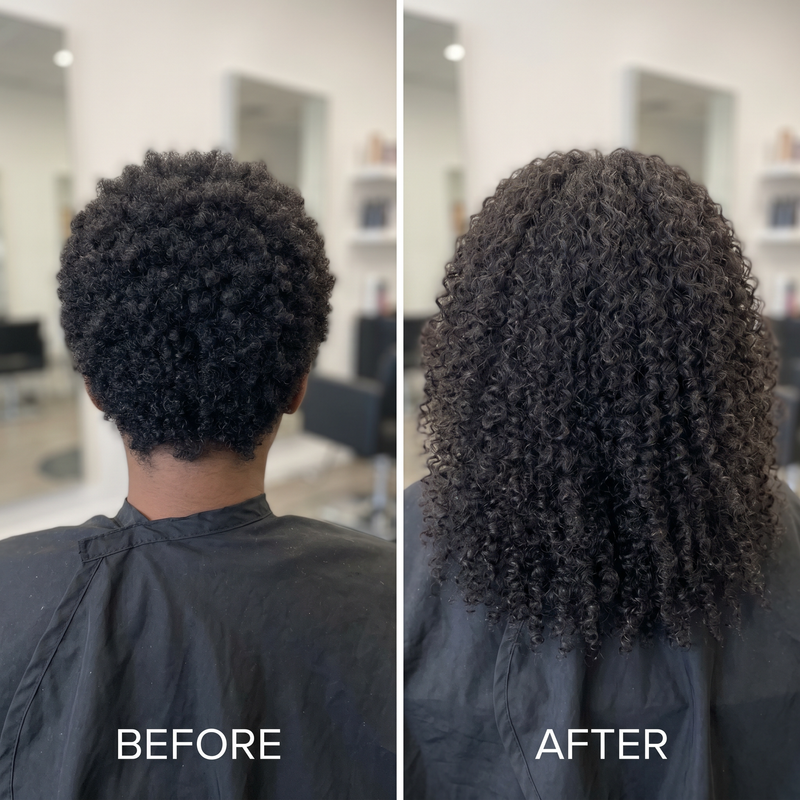 DVH Kinky Curly Micro Ring (I-Tip) Hair Extensions