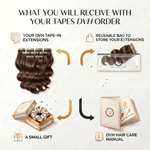 DVH Virgin Body Wave Tape In Extensions