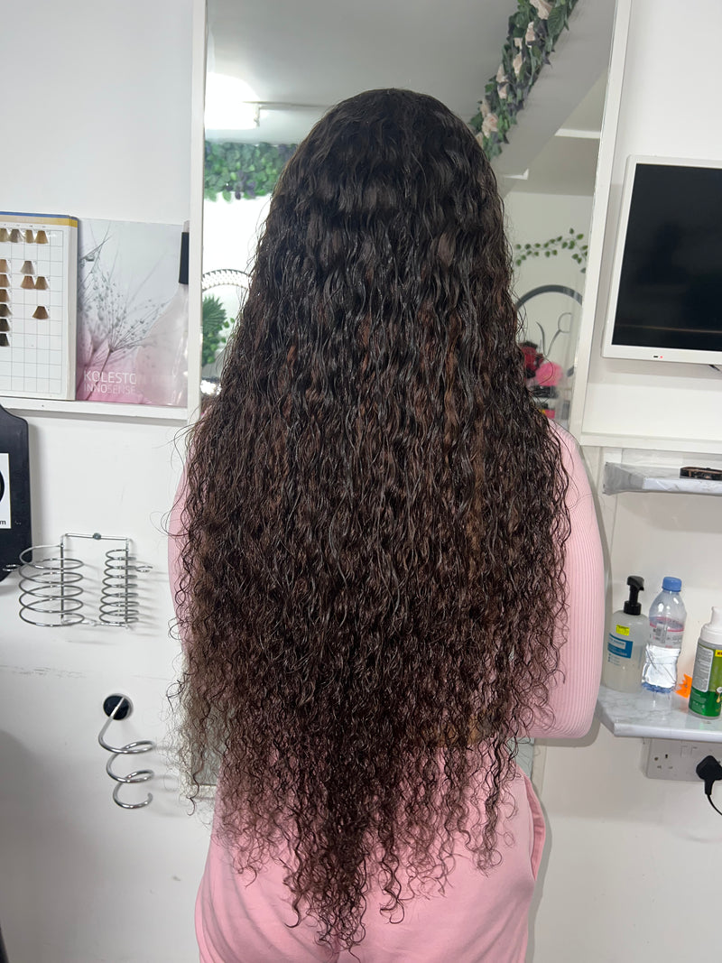 DVH Virgin Loose Wave Curly Tape In Extensions
