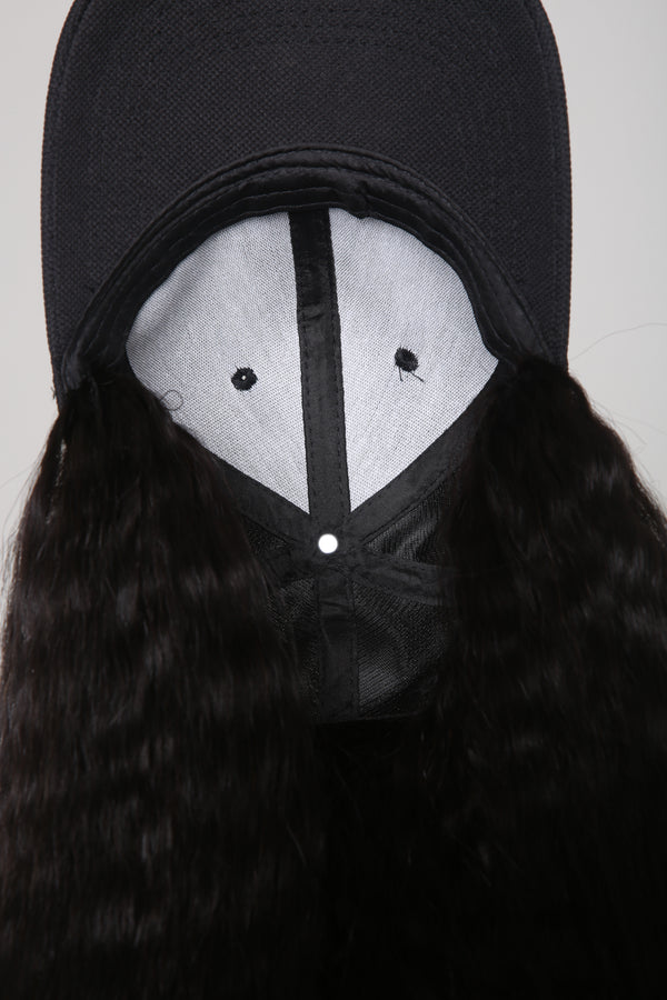 DVH Kinky Straight Hat Wig