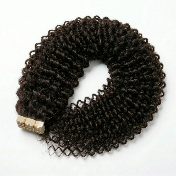 DVH Raw Kinky Curly Tape In Extensions