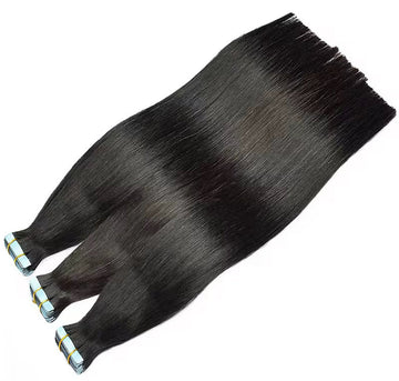 DVH Raw Highlights Straight Tape In Extensions