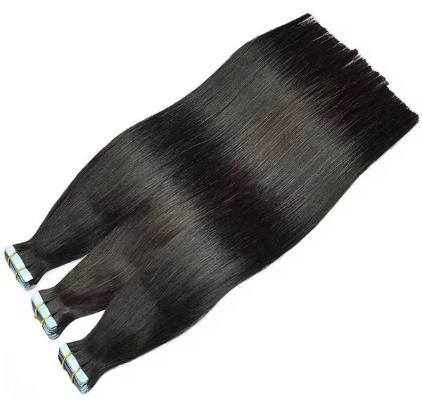 DVH Raw Highlights Straight Tape In Extensions