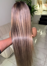 DVH Raw Highlights Straight Tape In Extensions
