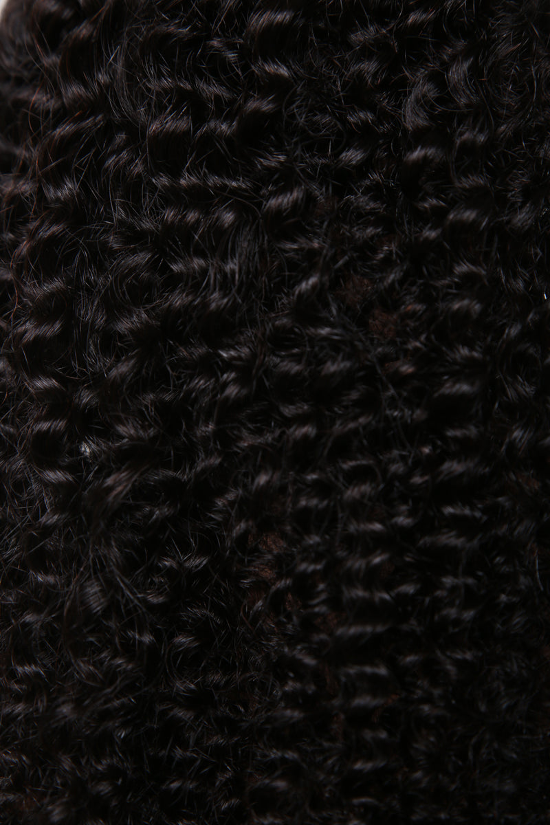 DVH Kinky Curly Hat Wig