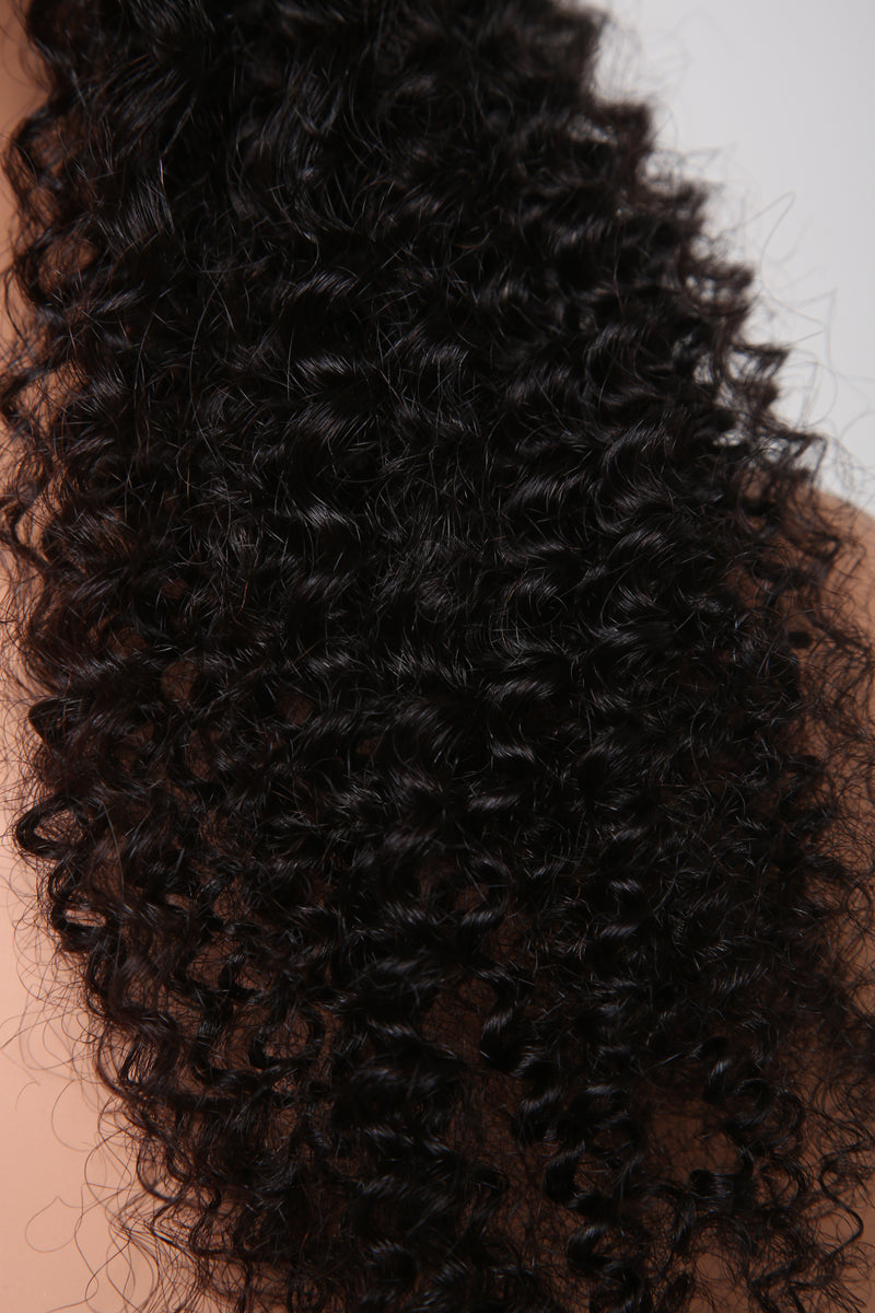 DVH Kinky Curly Hat Wig