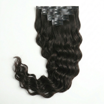 DVH Raw Seamless Loose Wave Curly Clip In Extensions