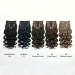 DVH Raw Seamless Deep Wave Clip In Extensions