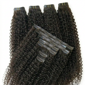 DVH Raw Seamless Kinky Curly Clip In Extensions