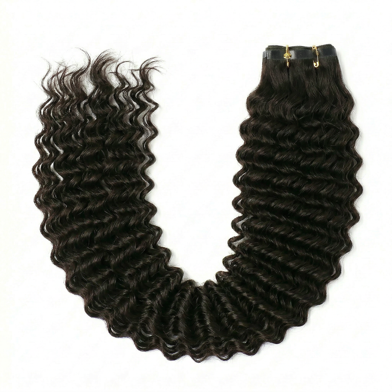 DVH Raw Seamless Deep Wave Clip In Extensions