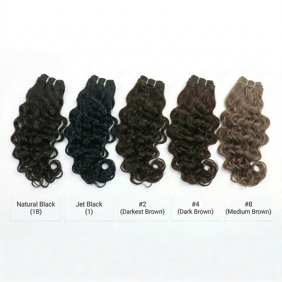 Raw Loose Wave Curly Weft Extensions