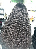 Virgin Loose Wave Curly Weft Extensions