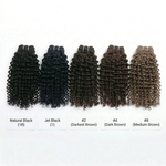 Virgin Natural Wave Machine Weft Extensions